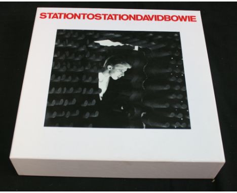 DAVID BOWIE - Station to Station vinyl, CD and DVD box set.  Ex+ condition