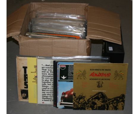 ROCK & POP - Large collection of 146 albums with artists to include Bob Marley, Chuck Berry, Wings, Queen, The Beatles, Buddy