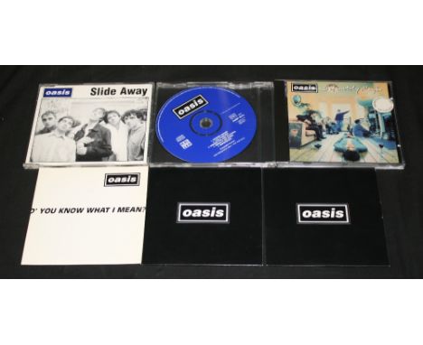 OASIS - 6 x Oasis promo CDs to include Do You Know What I Mean (CCD256X), Definitely Maybe album promo (CRE CD 169),  Be Here