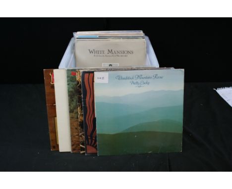 ROCK/ FOLK/ COUNTRY COMPILATIONS - Collection of 42 x LP's with titles to include Woodstock Mountains Review, No Nukes, Folkw