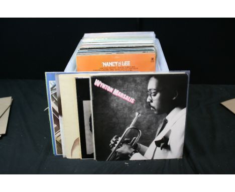 ROCK & POP - Collection of 82 LP's with artists to include the Beatles, Michael Jackson, David Bowie, the Dudley Moore Trio, 