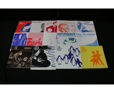 INDIE/ALTERNATIVE - Collection of 4 x 7"singles and 10 x 7" Flexi-discs. The 7" singles are The Field Mice - Emma's House w/ 