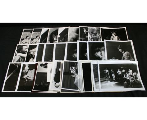 PHOTOGRAPHS - collection of 24 x early Rolling Stones (10"x 8") b/w photographs (inc. 8 x dup), 12 x other photographs includ