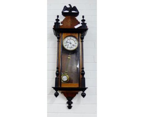 Vienna style wall clock  100 x 34cm 