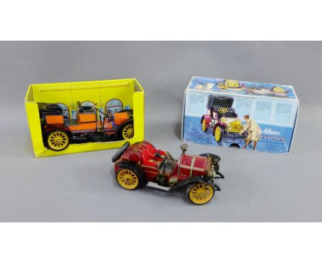 Schuco Old Timer Mercedes, with box, together with another No.1225, 18cm long, (2) 