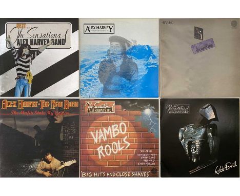 THE SENSATIONAL ALEX HARVEY BAND - LP PACK. A quality selection of 6 LPs by The Sensational Alex Harvey Band. Titles include 
