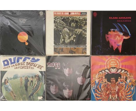 ROCK / BLUES-ROCK - LP RARITIES PACK. A pack of 6 x LPs. Artists/ Titles are Black Sabbath - Paranoid (6360011, large swirl, 