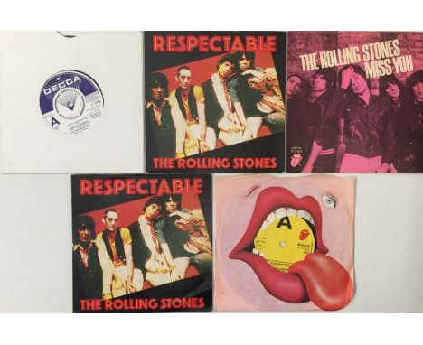 THE ROLLING STONES - 7" DEMOS PACK. A wonderful pack of 5 7" demo pressings by The Rolling Stones. Titles include Street Figh