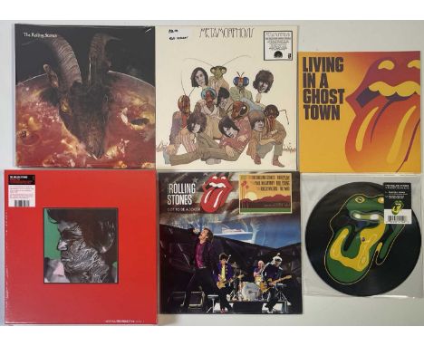 ROLLING STONES 10" AND LP COLLECTION - a collection of 6 Rolling Stones LPs and 10". Collection to include: A Bigger Bang Liv
