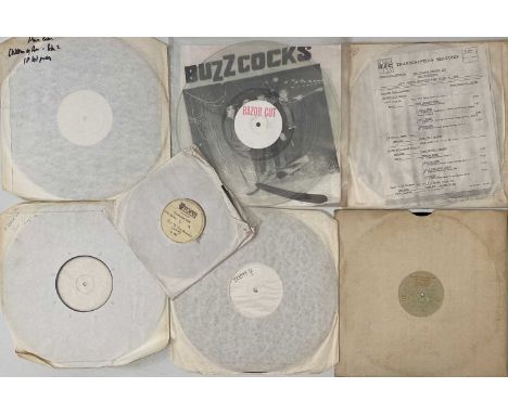 MIXED GENRE - LP/ 7" TEST PRESSINGS/ ACETATES. A wonderful selection of 9 LP test pressings/ acetates. Artists/ titles includ