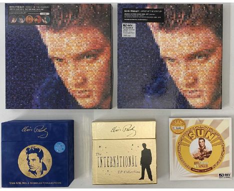 ELVIS PRESLEY - INC 90s / 2000s DELETED RELEASES - BOX SETS / 10" / LP COLLECTION. A collection of 6 x box sets and 13 x LPs/