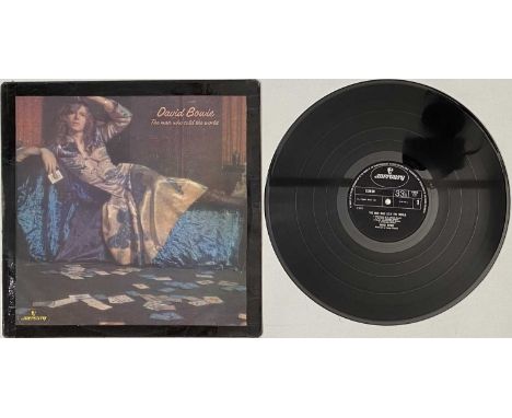 DAVID BOWIE - THE MAN WHO SOLD THE WORLD LP - ORIGINAL UK 'DRESS SLEEVE' 'TONNY' MISPRINT - MERCURY 6338 041). Important addi