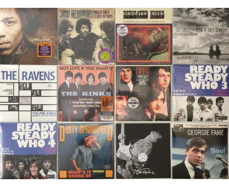 60s/ MOD/ BEAT - REISSUE 7". A fantastic collection of around 40 7" singles. Artists/ titles include Jimi Hendrix inc Somewhe