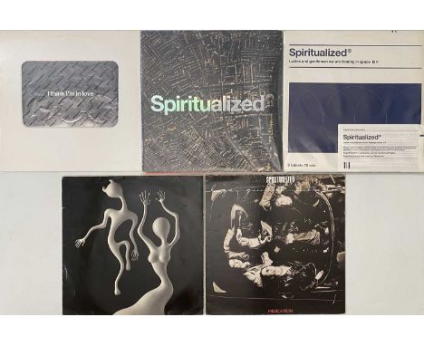 SPIRITUALIZED - LP/ 12" PACK. A quality pack of 5 LPs/ 12" by Spiritualized. Titles include Ladies And Gentlemen We Are Float