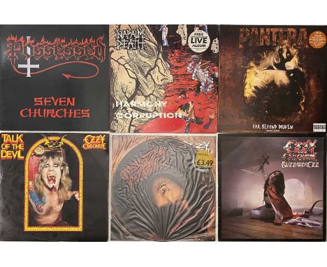 CLASSIC METAL ARTISTS LP COLLECTION - a collection of 32 Classic Metal and Hard Rock artists. Collection to include: Pantera 