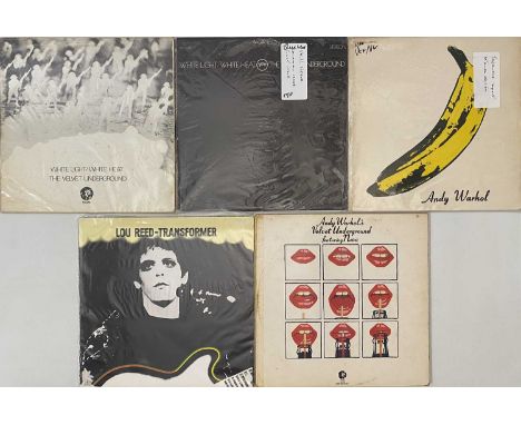 VELVET UNDERGROUND AND RELATED - LP PACK. A quality pack of 5 LPs by Velvet Underground and related. VU titles include Velvet