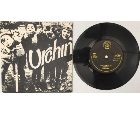URCHIN - SHE'S A ROLLER 7" (DJS 10850). Killer cut here by pre-Iron Maiden band Urchin - She's A Roller c/wLong Time No Woman