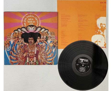 JIMI HENDRIX - AXIS: BOLD AS LOVE LP (UK OG W/ INSERT - TRACK RECORD - 613 003). A sought-after original UK mono pressing of 