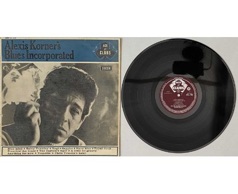 ALEXIS KORNER'S BLUES INCORPORATED LP (UK MONO - ACE OF CLUBS - ACL.1187). A super copy of the amazing self-titled blues LP b