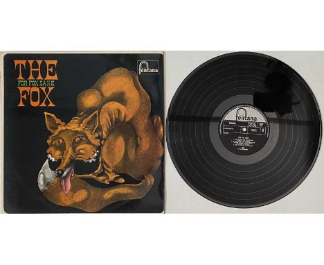 FOX - FOR FOX SAKE LP (UK ORIGINAL - FONTANA - 6309 007). A scarce copy of the debut and only LP by British group Fox; For Fo