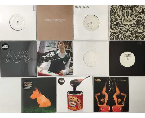 ARCTIC MONKEYS AND RELATED 7" COLLECTION - a collection of 11 Arctic Monkeys and related 7"s. Collection to include: R U Mine
