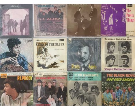 60s ROCK/ POP/ BEAT - 7" EP PACK. A timeless selection of 18 7" EPs. Artists/ titles include Heaven - Brass Rock 1 (CBS 66293