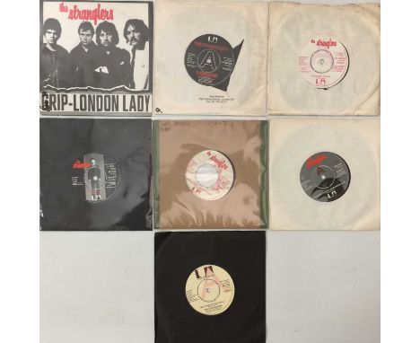 THE STRANGLERS - 7" DEMOS PACK. A wonderful selection of 7 7" singles by The Stranglers, all promo/ demo pressings. Titles in