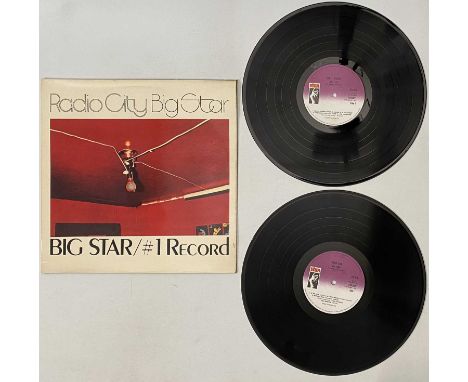 BIG STAR - #1 RECORD/ RADIO CITY LP (UK PRESS - SXSP 302). Here we have a superb double LP set containing the first two studi