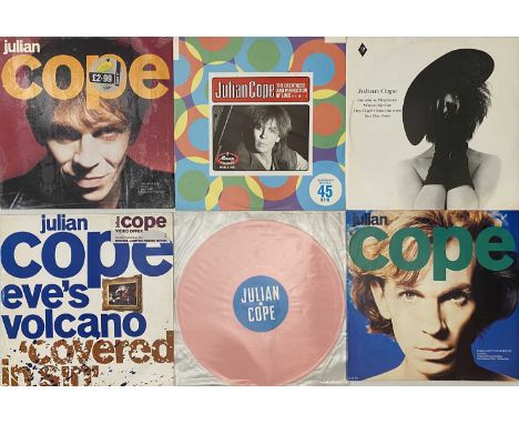 JULIAN COPE/ THE TEARDROP EXPLODES - 12" COLLECTION. A smashing collection of around 25 12" singles by Julain Cope/ The Teard
