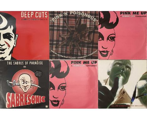 ANDREW WEATHERALL AND RELATED - LP/ 12" PACK. A smashing pack of 31 LPs/ 12". Artists/ titles include Two Lone Swordsmen inc 