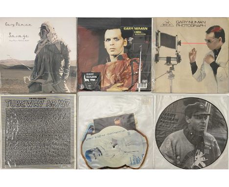 GARY NUMAN AND RELATED LP AND 12" COLLECTION - a collection of approximately 75 Gary Numan and related LPs and 12". Collectio