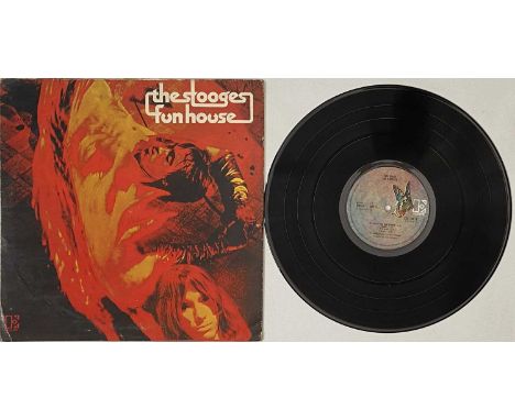 THE STOOGES - FUN HOUSE LP (UK 2ND PRESS - ELEKTRA - EKS 74071). A sought after UK 2nd LP pressing of Fun House by Detroit le