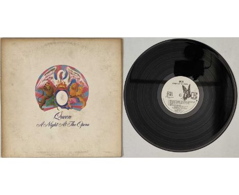 QUEEN - A NIGHT AT THE OPERA LP (7E-1053 - ORIGINAL PROMO COPY). An original promo copy of Queen - A Night At The Opera (7E-1