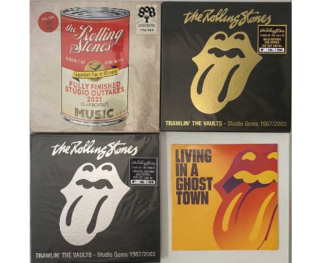 THE ROLLING STONES LP BOXSET COLLECTION - a collection of 1 Rolling Stones 10" and 3 box sets. Collection to include: Living 