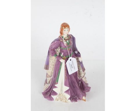 Royal Worcester figurine 'Branwen Daughter of Llyr', limited edition number 6127of 7,500, 23cm tall