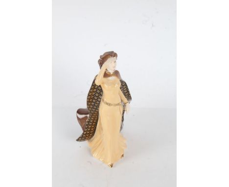 Royal Worcester figurine 'Lorna Doone' Ladies of Literature, The Special Gold Edition, limited edition number 32 of 500, 23cm