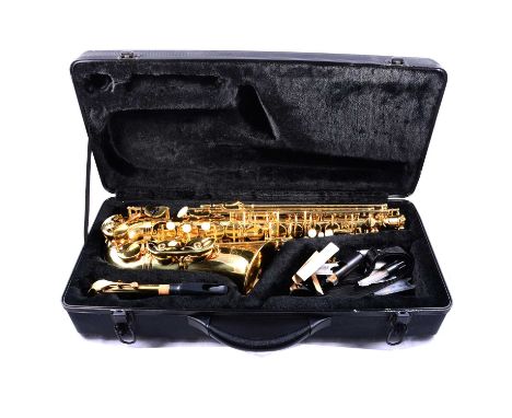 Voggenreiter Volt Alto Saxophone, 65cm, cased.Condition report:It looks, in theory, like it would play well. We don't have an