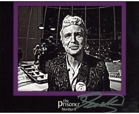 The Prisoner 8x10 Photo From The Cult Tv Series The Prisoner Signed By Actor Derren Nesbitt Who Starred As No2. Good conditio