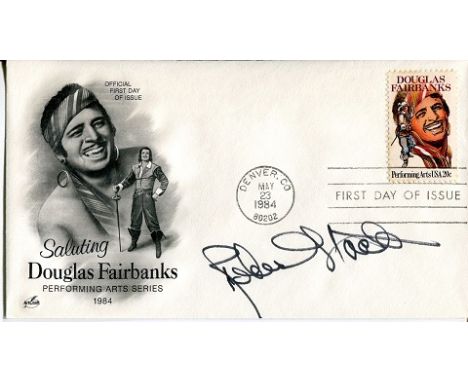 Robert Stack Movies Related FDC Signed By Robert Stack, Who Starred As Eliot Ness In The Untouchables. Good condition. All si