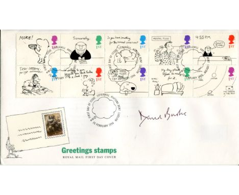 Sherlock Holmes FDC Signed By Actor David Burke Who Played Dr Watson Opposite Jeremy Brett In The Tv Series Sherlock Holmes. 