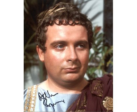 I Claudius 8x10 Photo From The BBC Drama Series I Claudius Signed By Actor Christopher Biggins Who Starred As Nero. Good cond