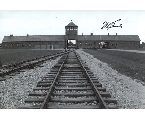 Auschwitz Survivor 8x12 Inch Photo Signed By Noted Poet Iby Knill, Who Survived The Auschwitz Death Camps. Will Come With Her