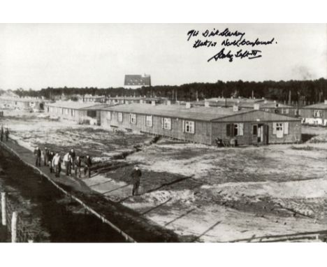 Great Escape 8x12 Inch Photo Of The North Compound Of Stalag Luft Iii, The Legendary Great Escape Prisoner Of War Camp, Signe