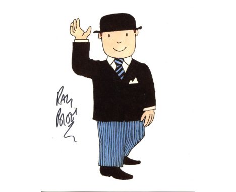 Mr Benn 8x10 Photo Signed By Actor Ray Brooks Who Narrated The Children's Tv Series Mr Benn. Good condition. All signed items