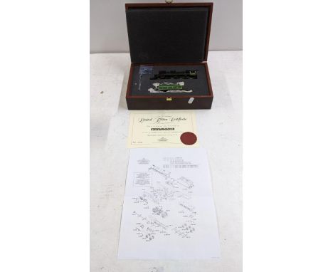 A boxed Bachmann Branch Line Mayflower limited edition model locomotive with certificate no.0958/2000 Location:If there is no