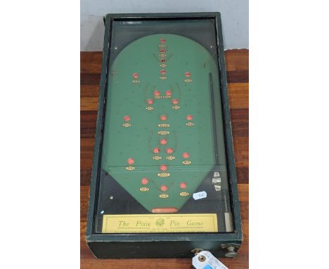 The pixie pinball game with balls 54cmL x 27.5cmW x 15cmDLocationIf there is no condition report shown, please request