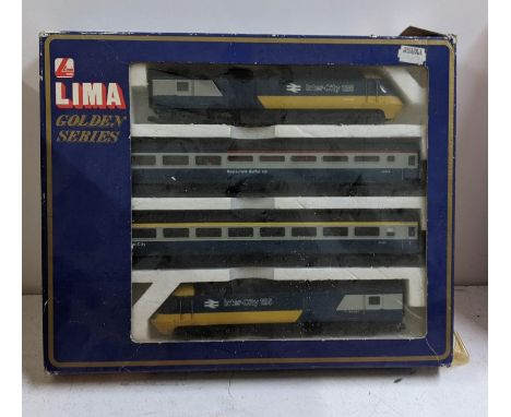 A boxed Lima models Intercity 125 model 00 gauge Diesel locomotive with two carriagesLocation:If there is no condition report