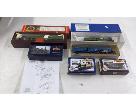 Boxed model railway equipment to include a Hornby Top Link Flying Scotsman, a Bachmann Branch Line 31-054 J72 Tank LNER, a Ho