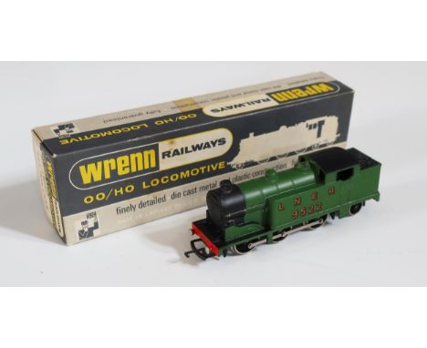 A Wrenn Railways OO/HO Gauge W2217 0-6-2 Tank LNER Green 9522. Excellent+ in box with packing rings, coupling and manual. 