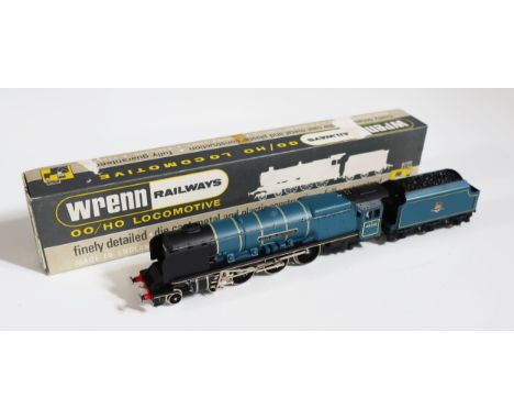 A Wrenn Railways OO/HO Gauge W2229 4-6-2 "City of Glasgow" BR Blue 46242. Near mint in box with packing rings, coupling and m